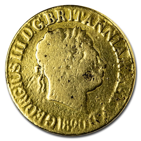 1820 Great Britain Gold Sovereign George III Avg Circ 1820 Great Britain Gold Sovereign George III Avg Circ